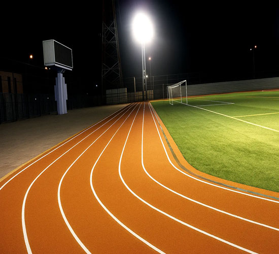 Jogging Track Railing Quaality Sports Surface Pvt. Ltd